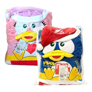 Donki唐吉诃德惊安殿堂限定唐企鹅睡衣毛绒服装穿戴玩偶服纽扣款