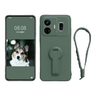 适用Realme真我GTNEO5Pro手机壳折叠支架realmeGT6/3/2保护套液态硅胶全包镜头真我gtneo7超薄防摔se男女软外