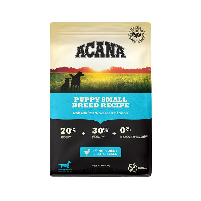 【百补】临期 ACANA爱肯拿幼犬进口天然无谷鸡肉味中小型幼犬狗粮