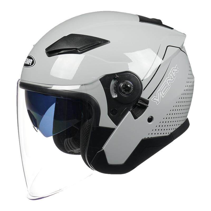 野马头盔电动摩托车3/4半盔新国标3C认证男女四季防晒电瓶冬保暖