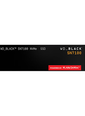 闪迪原西数WD BLACK m.2固态硬盘1t SN7100 SN850X ssd台式2t 4t