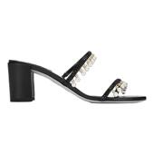 CHANDELIER系列水钻女士粗跟凉鞋 CAOVILLA 礼物 RENE