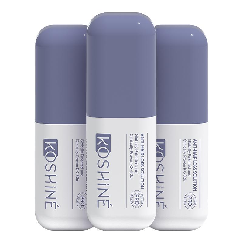 【下拉百亿补贴】KOSHINE科欣826育发液60ml加强版*3控油增发固发