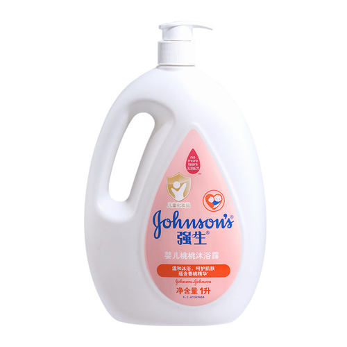 强生婴儿桃桃沐浴露1L