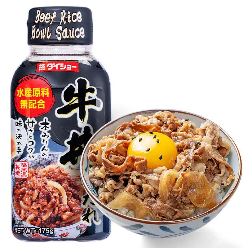 日本进口大逸昌日式牛肉盖饭汁175g牛丼汁肥牛卷酱汁酱料调味酱油