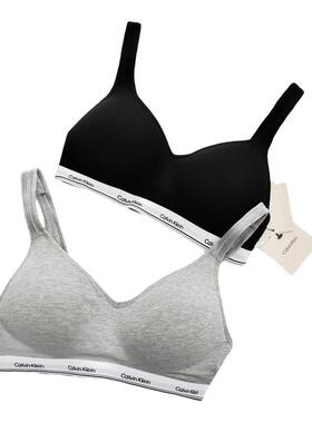 【自营】Calvin Klein/凯文克莱无钢圈塑形聚拢女内衣莫代尔文胸