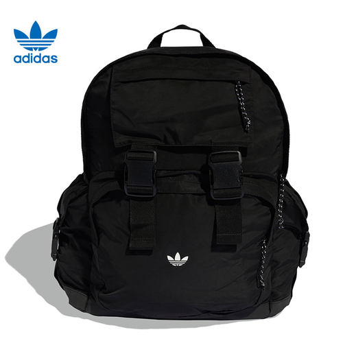 劲浪adidas阿迪达斯三叶草新款男女运动休闲包双肩通勤背包KE2727