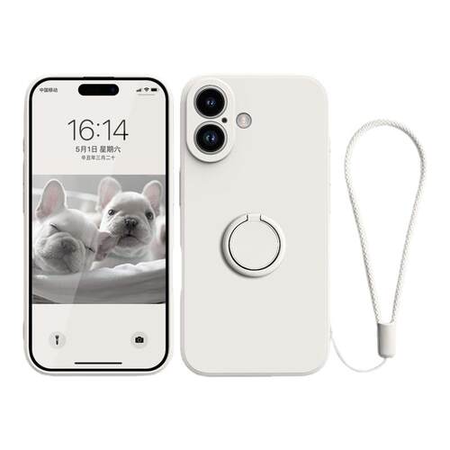 指环支架适用苹果17proamx手机壳新款iPhone16保护套高级感15plus硅胶全包防摔14男女款13简约12网红xs/xr软