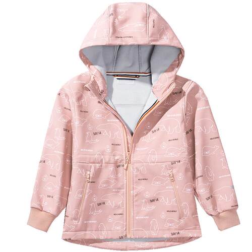 伯希和儿童软壳衣防风雨保暖外套