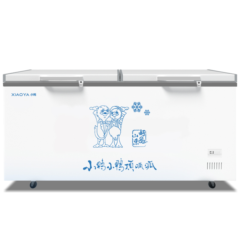 小鸭冷藏冷冻单双温卧式冰柜冷柜