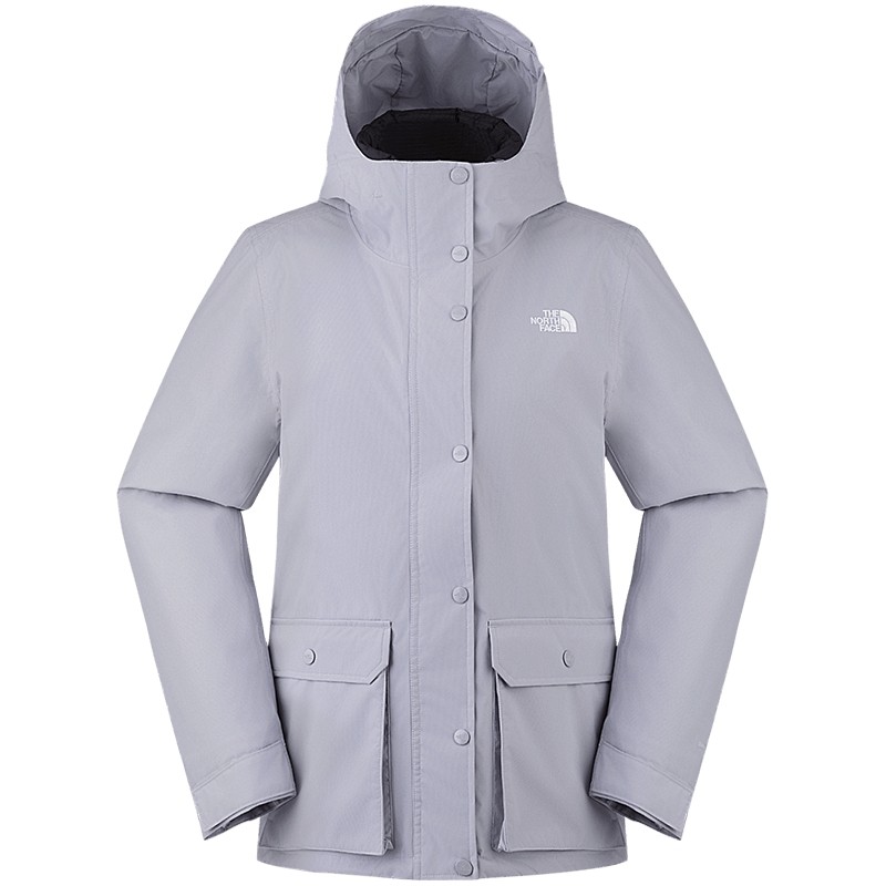 经典款北面女鹅绒三合一冲锋衣