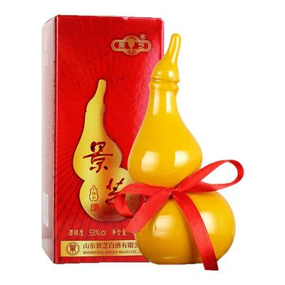 景芝小葫芦59度125mL山东白酒小酒带盒高度酒