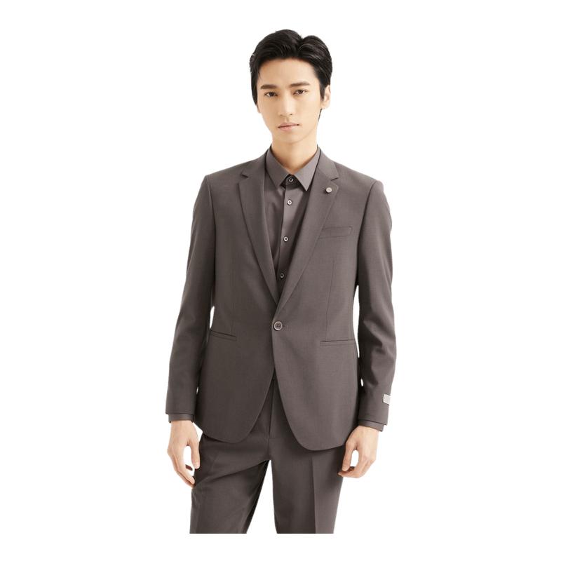 【双弹面料】利郎青年商务西服男2025秋季休闲西装两件套Q4QXF21