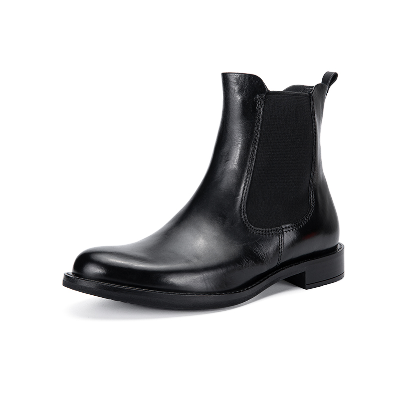 爱步秋季款休闲风切尔西靴现货