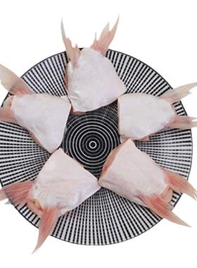 新鲜冷速急冻巴沙鱼鳍鱼肥油鲜活鱼鳍翅鮰鱼鳍鱼腩安康鱼烧烤商用