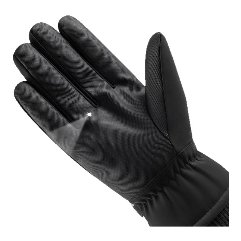 冬季骑行电动车防风防寒加绒手套