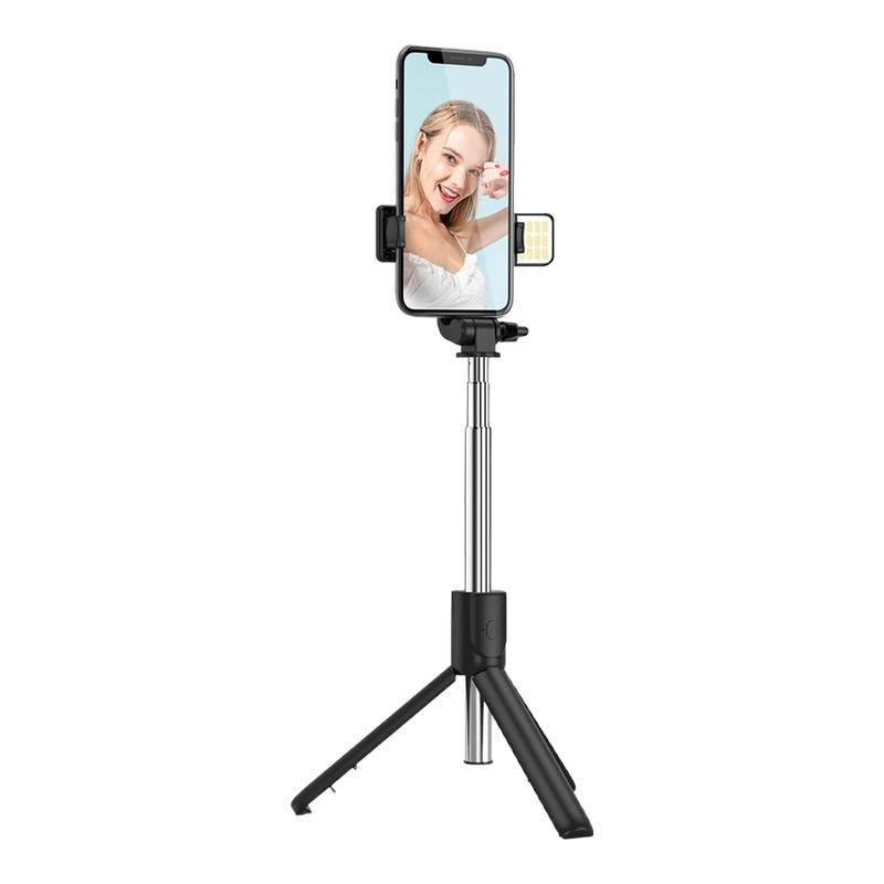 一体式自拍杆360度旋转