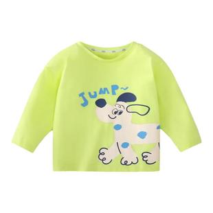 女童新款 婴儿童装 打底衫 上衣春装 男童衣服 小宝宝长袖 儿童T恤春款