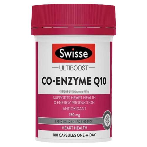 澳洲swisse辅酶q10胶囊180粒