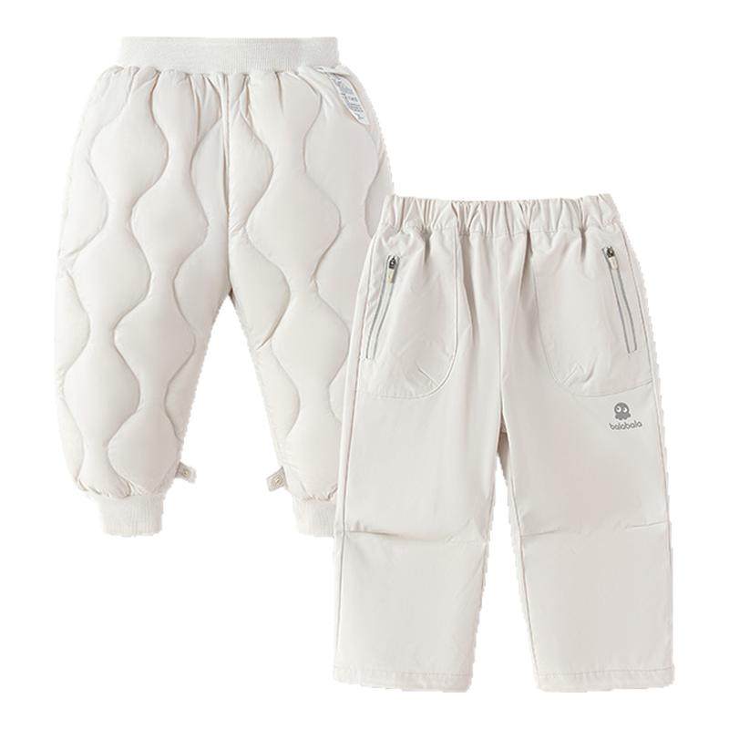 巴拉巴拉婴儿裤子男童女童羽绒裤两件套儿童长裤2025冬装新款童装,童装/婴儿装/亲子装,羽绒裤,淘宝优惠券,粉丝福利购,淘宝优惠卷