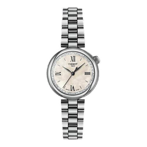 天梭小美人星光石英女表