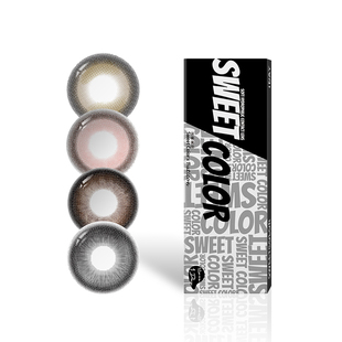 SweetColor美瞳日抛10片自然通勤学生隐形眼镜清仓 会员福利