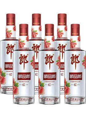 郎酒 顺品郎(红顺)45度480ml*6瓶浓酱兼香型白酒聚会(非原箱)