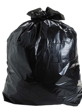 大垃圾袋大号加厚黑色商用餐饮物业酒店60x80环卫特大超大厨房用