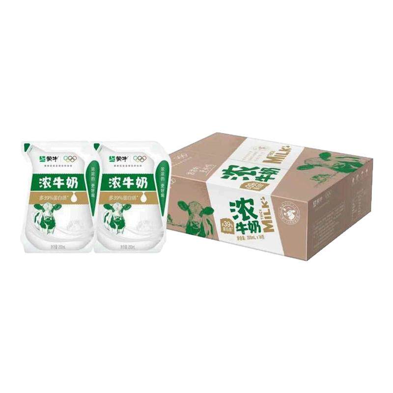 蒙牛爱克林浓牛奶200ml*16整箱