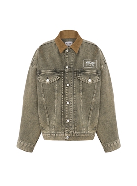 【礼物】M05CH1N0 JEANS 25早春 女士复古牛仔夹克