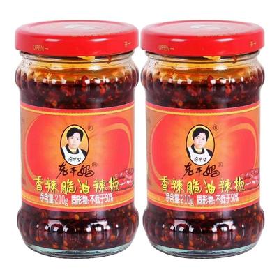 老干妈香辣脆油辣椒辣酱辣椒酱香辣菜香辣酱豆豉辣椒油下饭菜拌面