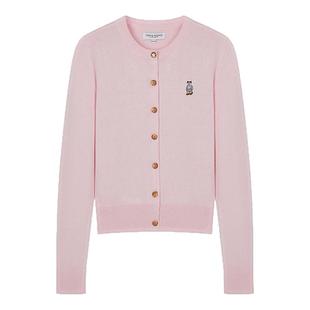 刺绣开衫 TeenieWeenie小熊奥莱毛针织衫 时尚 优雅通勤空调衫 女 春季