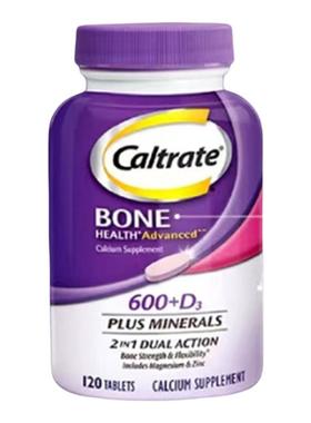 钙尔奇钙片碳酸钙d3中老年紫钙镁锌粉钙 美国进口 官方旗舰店正品