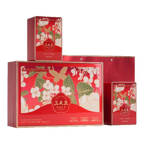 泰美茶镇福鼎2026年白琳工夫特级红茶散茶茶叶自己喝伴手礼礼盒装