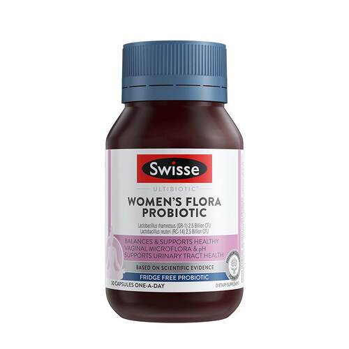 斯维诗Swisse女性益生菌30粒私处护理口服胶囊守护女性平衡私密