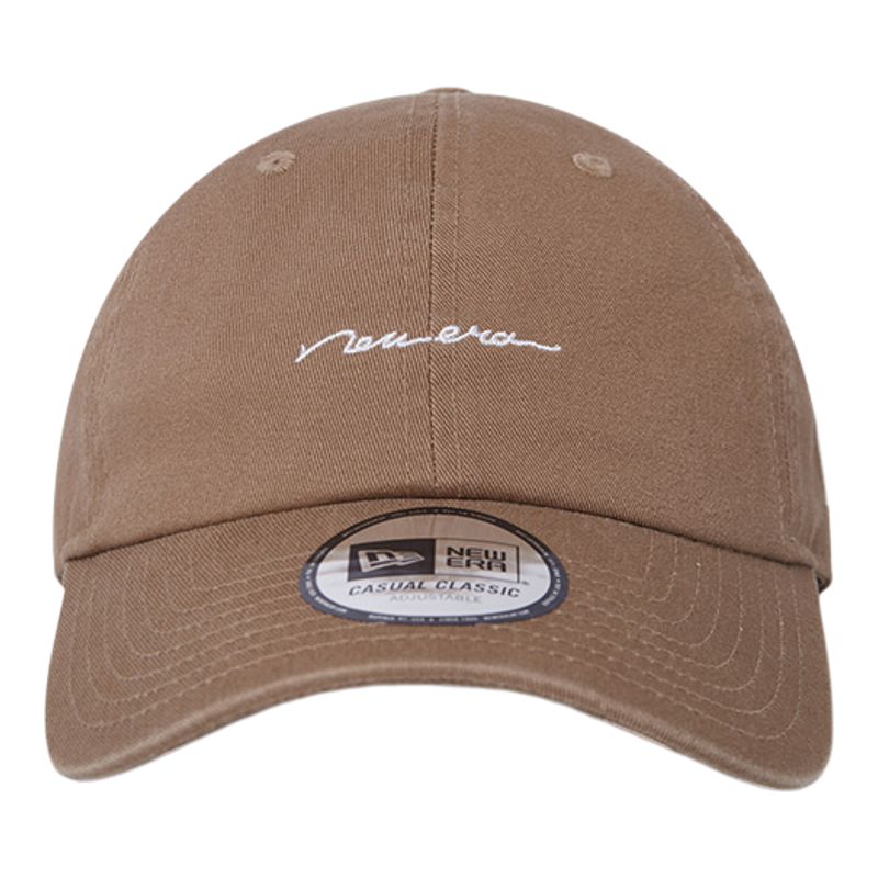 NewEra纽亦华字母刺绣弯檐帽子