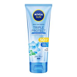 【百亿补贴】妮维雅三重沁凉防晒SPF50身体防晒薄荷轻薄180ml
