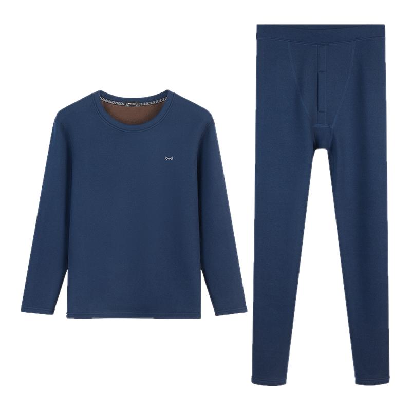 猫人保暖内衣男加厚中老年人爸爸