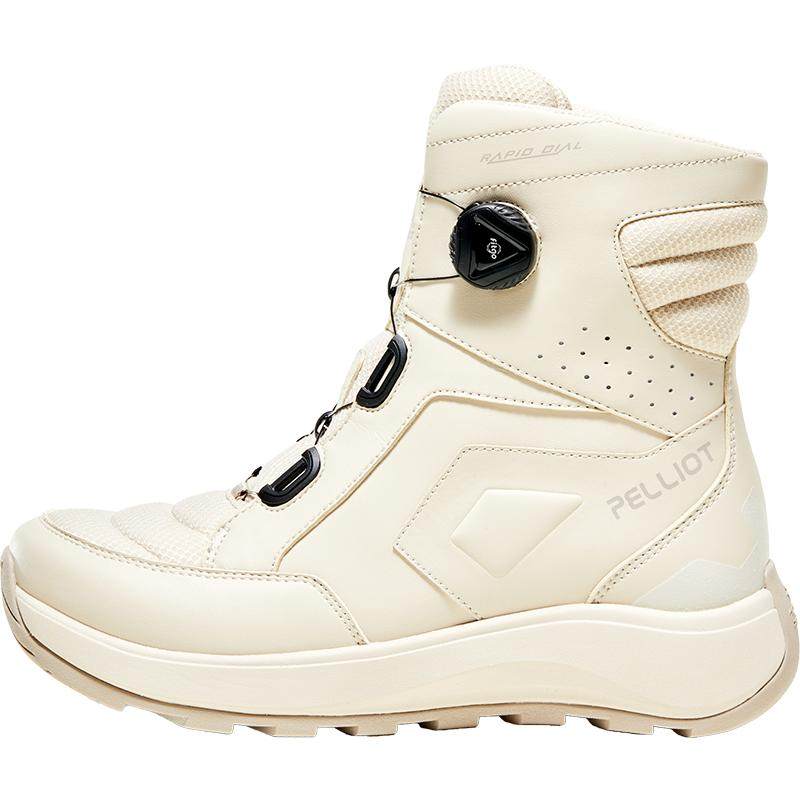 【UT-踏雪】伯希和户外雪地靴女冬季防滑防水加绒加厚保暖徒步鞋