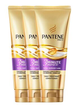 [新效期]潘婷发膜3分钟三分钟奇迹护发素150ml*3修护染烫干枯毛躁