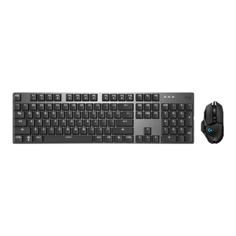 罗技K845+G502有线机械键鼠套装