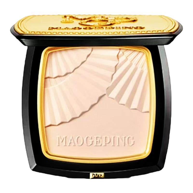 毛戈平光感柔纱凝颜粉饼小金扇11.5g散粉无痕定妆持久控油哑光R