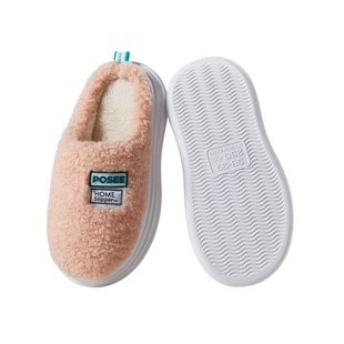 包头家用防滑毛毛保暖踩屎感男士 2025新款 厚底 女秋冬季 朴西棉拖鞋