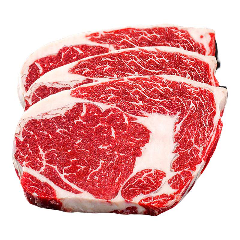 澳洲原切牛排边角料安格斯和谷饲进口新鲜牛肉雪花牛扒冷冻生鲜