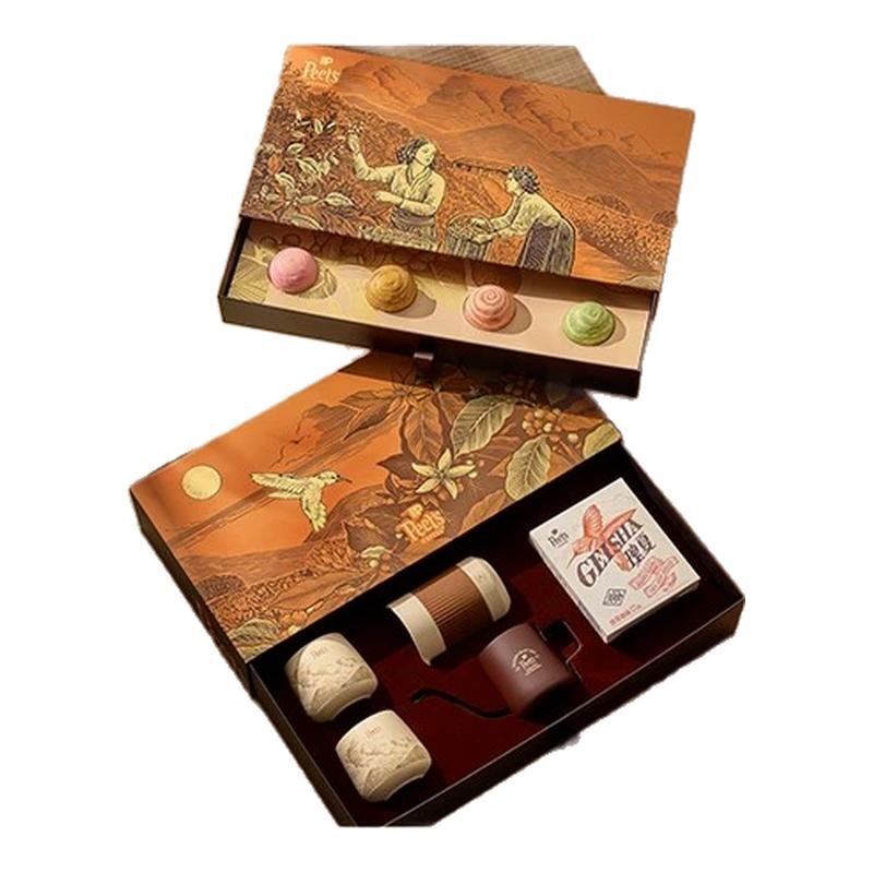 Peet's皮爷中秋礼盒瑰夏礼券图片