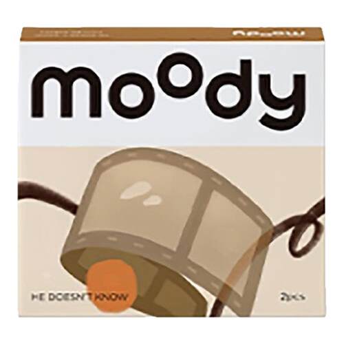 【moody】迷你系列日抛美瞳2片装胶片棕冷泡乌龙茶三明治隐形眼镜