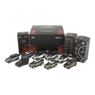 路虎卫士车模路虎玩具盲盒