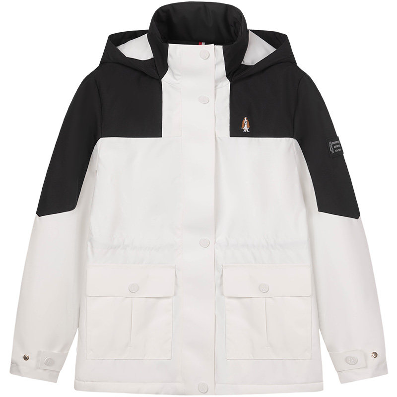 暇步士童装女童棉服冬季新款儿童休闲拼色棉袄大童保暖工装厚外套,童装/婴儿装/亲子装,棉袄/棉服,淘宝优惠券,粉丝福利购,淘宝优惠卷