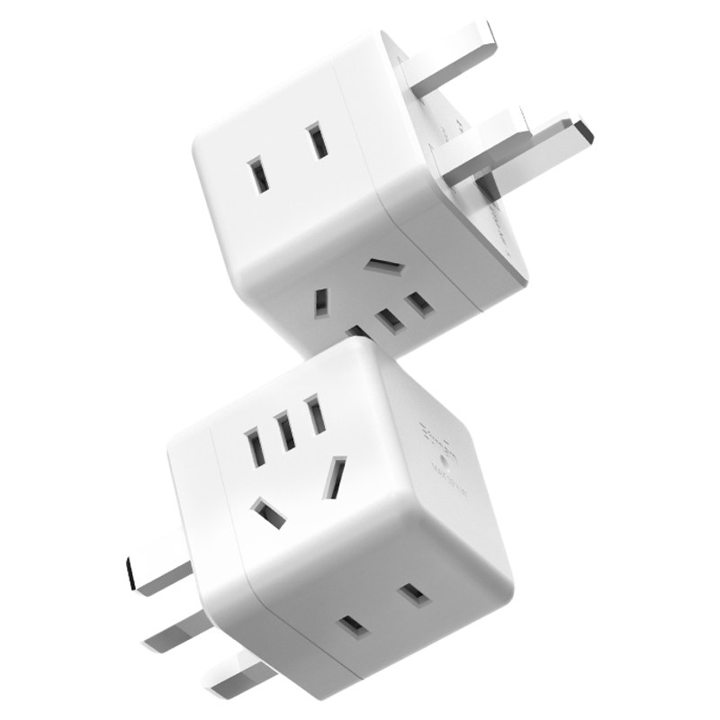 英特曼英式英标转换插头中国香港澳门新加坡马来西亚插座转换器