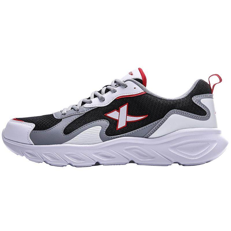 特步男鞋跑步鞋2026新款透气网面软底鞋子男士青少年学生运动鞋男